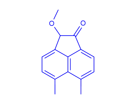 Molecular Structure of 793686-57-4 (1(2H)-Acenaphthylenone,2-methoxy-5,6-dimethyl-(9CI))