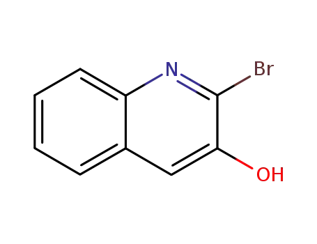 Molecular Structure of 86814-56-4 (2-BroMo-3-hydroxyquinoline)