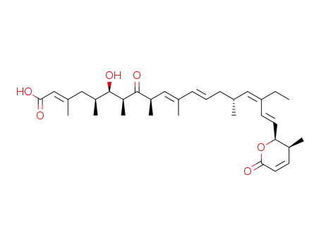 Molecular Structure of 87081-35-4 (LEPTOMYCIN B FROM STREPTOMYCES SP)