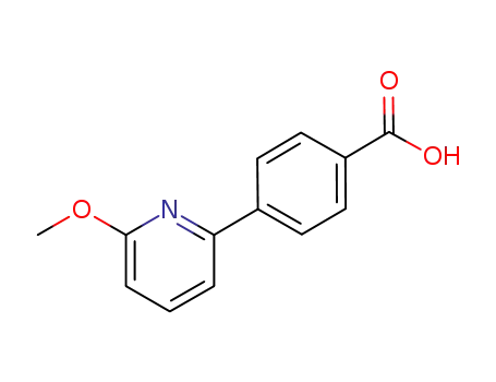 4-(6-Methoxypyridin-2-yl)benzoic acid