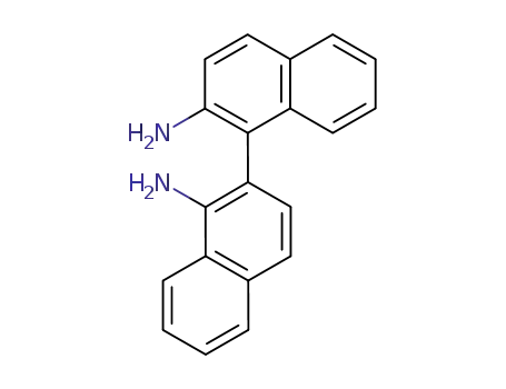 Molecular Structure of 795-95-9 (2-(2-aminonaphthalen-1-yl)naphthalen-1-amine)