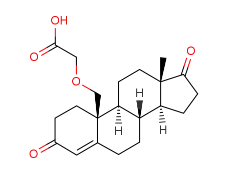 Molecular Structure of 79524-41-7 (19-O-carboxymethoxyandrostenedione)