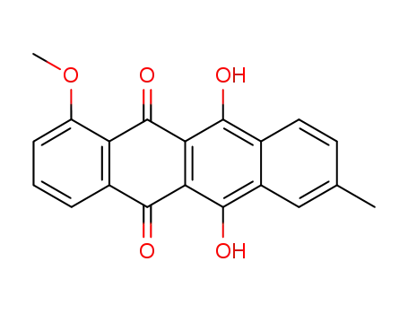 5,12-Naphthacenedione, 6,11-dihydroxy-1-methoxy-8-methyl-