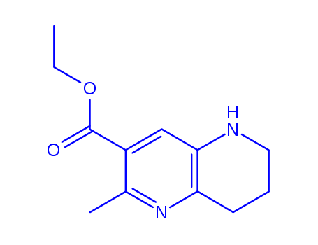 1,5-NAPHTHYRIDINE-3-CARBOXYLIC ACID 5,6,7,8-TETRAHYDRO-2-METHYL-,ETHYL ESTER