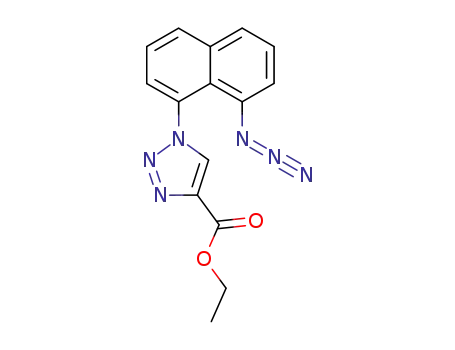 1-(8-アジドナフタレン-1-イル)-1H-1,2,3-トリアゾール-4-カルボン酸エチル