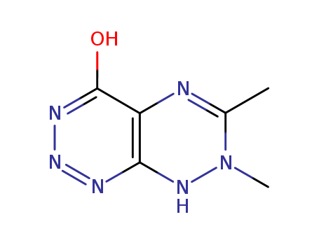 8,9-dimethyl-2,3,4,7,9,10-hexazabicyclo[4.4.0]deca-3,7,11-trien-5-one cas  91314-04-4