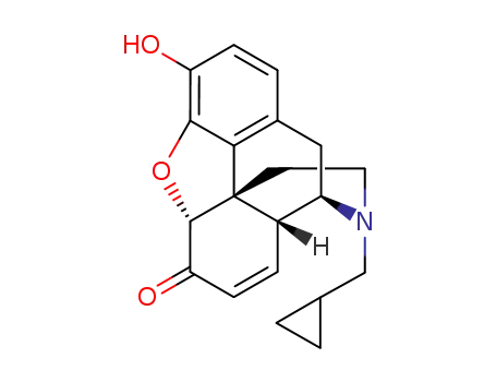 Molecular Structure of 91265-68-8 (N-(cyclopropylmethyl)normorphinone)