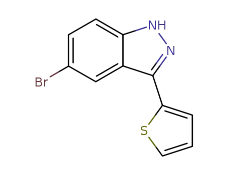 1H-인다졸, 5-브로모-3-(2-티에닐)-