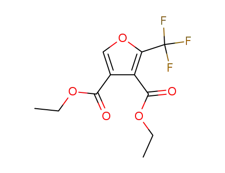 3,4-Furandicarboxylic acid, 2-(trifluoromethyl)-, diethyl ester