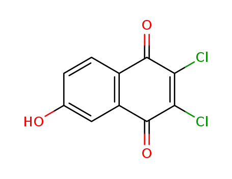 2,3-dichloro-6-hydroxy-1,4-naphthoquinone