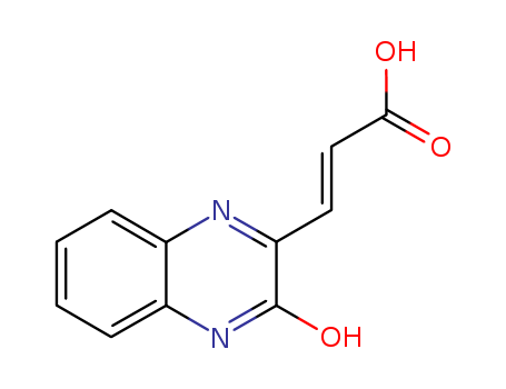 (2Z)-3-(3-HYDROXYQUINOXALIN-2-YL)ACRYLIC ACIDCAS