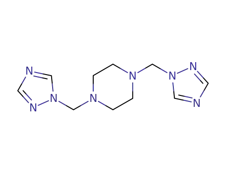 피페라진, 1,4-비스(1H-1,2,4-트리아졸-1-일메틸)-