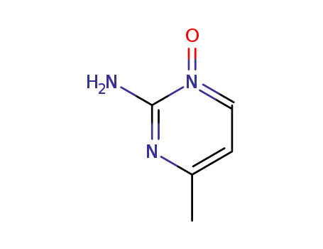 2-피리미딘아민, 4-메틸-, 1-옥사이드(9CI)