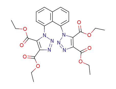 1,1'-(Naphthalene-1,8-diyl)bis(1H-1,2,3-triazole-4,5-dicarboxylic acid diethyl) ester