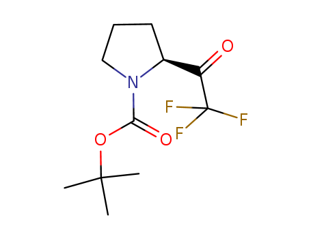 (S)-tert-butyl 2-(2,2,2-trifluoroacetyl)pyrrolidine-1-carboxylate manufacture