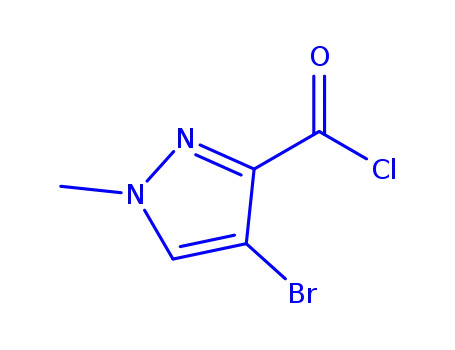 4-Bromo-1-methyl-1H-pyrazole-3-carbonyl chloride