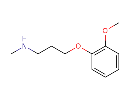 Molecular Structure of 91340-38-4 ([3-(2-METHOXY-PHENOXY)-PROPYL]-METHYL-AMINE)