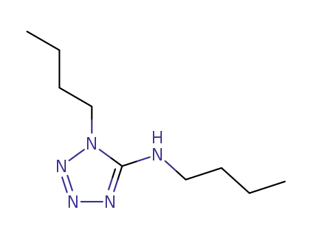Molecular Structure of 91055-09-3 (N,1-dibutyl-1H-tetrazol-5-amine)