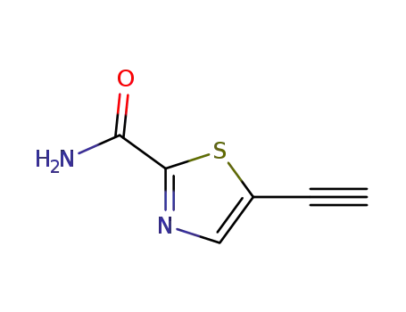 2-Thiazolecarboxamide,  5-ethynyl-