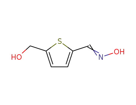 2-Thiophenecarboxaldehyde, 5-(hydroxymethyl)-, oxime (7CI)