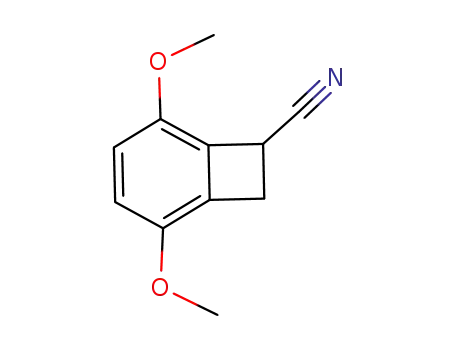 Molecular Structure of 912342-26-8 (1-CYANO-3,6-DIMETHOXY-BENZOCYCLOBUTENE)