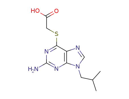 {[2-amino-9-(2-methylpropyl)-9H-purin-6-yl]sulfanyl}acetic acid