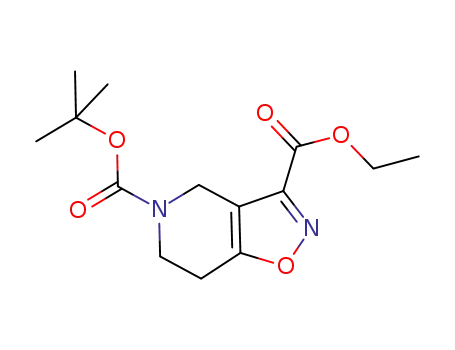 3a,6,7,7a-테트라히드로-4H-이속사졸로[4,5-c]피리딘-3,5-디카르복실산 5-tert-부틸 에스테르 3-에틸 에스테르