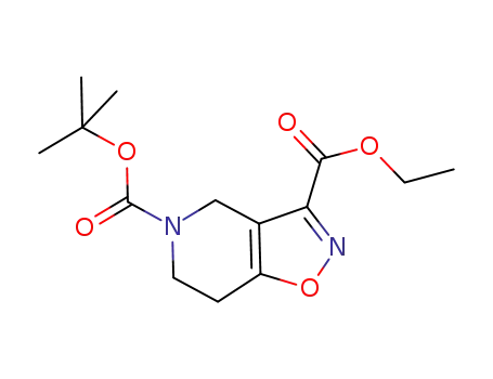 3a,6,7,7a-Tetrahydro-4H-isoxazolo[4,5-c]pyridine-3,5-dicarboxylic acid 5-tert-butyl ester 3-ethyl ester