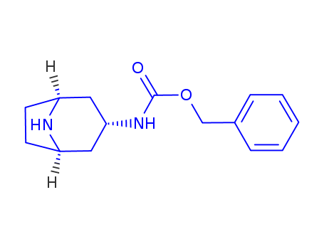 Carbamic acid, (3-endo)-8-azabicyclo[3.2.1]oct-3-yl-, phenylmethyl ester