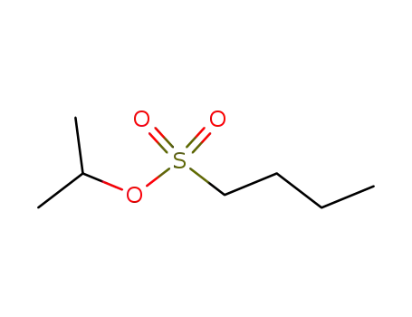 Molecular Structure of 91284-46-7 (1-Methylethyl 1-butanesulfonate)