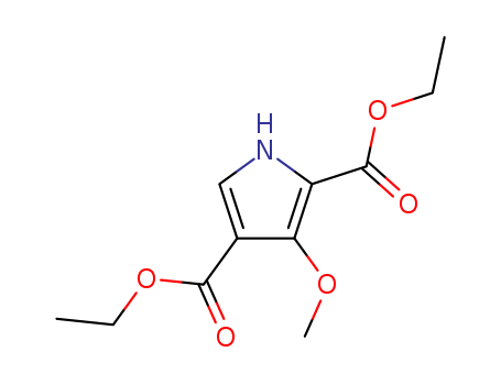 diethyl 3-Methoxy-1H-pyrrole-2,4-dicarboxylate
