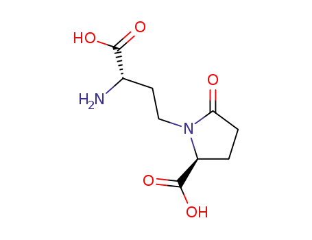Molecular Structure of 115553-99-6 (1-Pyrrolidinebutanoicacid, a-amino-2-carboxy-5-oxo-, (aS,2S)-)