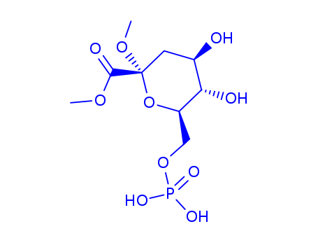Methyl (Methyl 3-Deoxy-D-arabino-heptulopyranosid)onate-7-phosphate