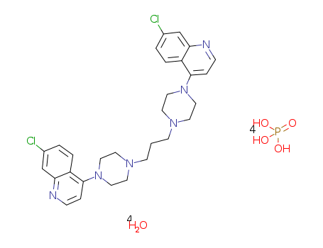 Piperaquine tetraphosphate tetrahydrate