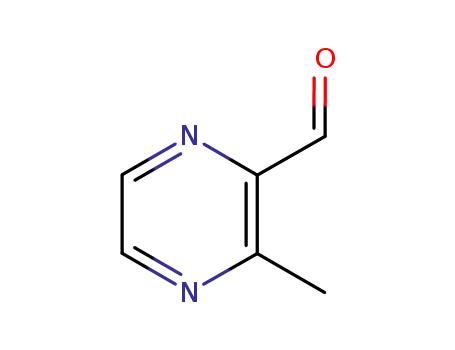 Molecular Structure of 25513-93-3 (2-PYRAZINECARBOXALDEHYDE, 3-METHYL-)