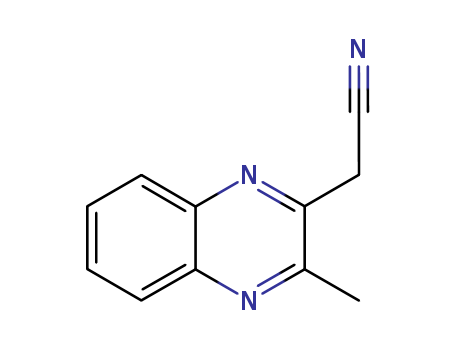 2-Quinoxalineacetonitrile,3-methyl-(7CI)