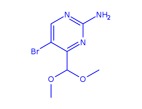 2-AMino-5-broMo-4-diMethoxyMethylpyriMidine