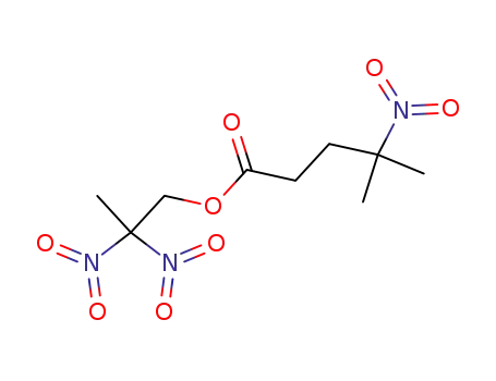 Molecular Structure of 91492-36-3 (2,2-dinitropropyl 4-methyl-4-nitropentanoate)