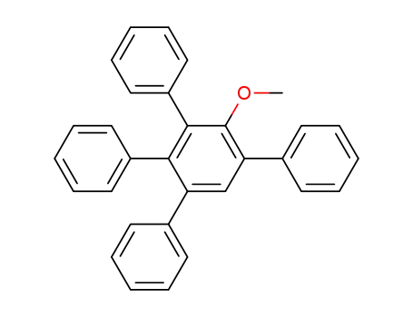 Molecular Structure of 914-19-2 (2-methoxy-1,3,4,5-tetraphenyl-benzene)