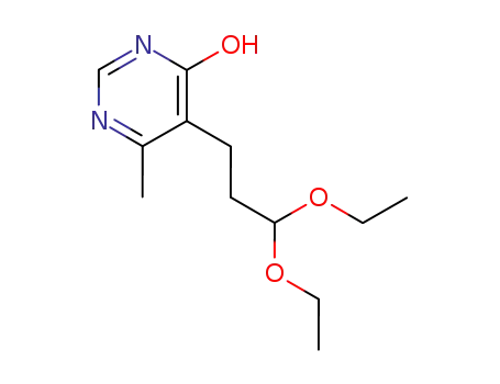 5-(3,3-diethoxypropyl)-6-methylpyrimidin-4(1H)-one