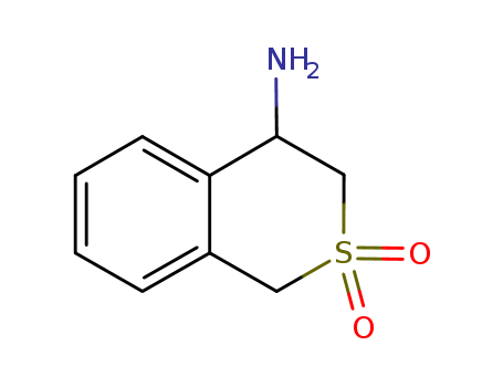 3,4-dihydro-1H-S,S-Di-oxo-isothiochromen-4-amine hydrochloride 916420-33-2