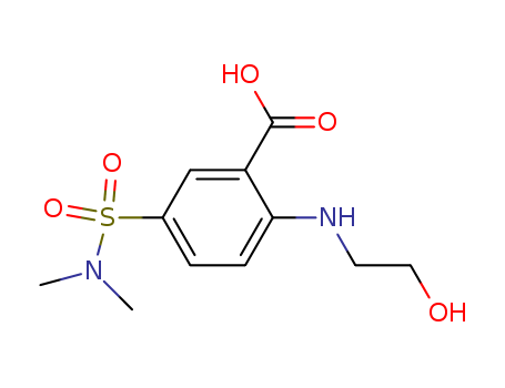 Benzoic acid,5-[(dimethylamino)sulfonyl]-2-[(2-hydroxyethyl)amino]-