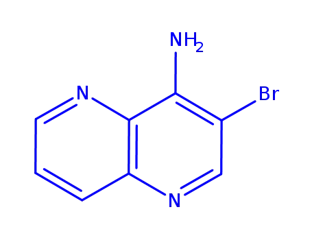 1,5-Naphthyridin-4-amine,3-bromo-(9CI)