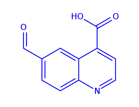 6-formyl-4-quinolinecarboxylic acid