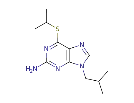 9-(2-methylpropyl)-6-(propan-2-ylsulfanyl)-9H-purin-2-amine