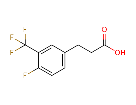 3-[4-FLUORO-3-(TRIFLUOROMETHYL)PHENYL]PROPIONIC ACID