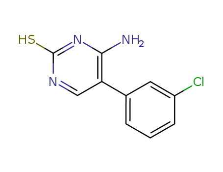 2(1H)-Pyrimidinethione,6-amino-5-(3-chlorophenyl)- cas  91587-77-8