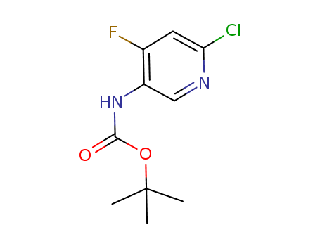 tert-Butyl N-(6-chloro-4-fluoro-3-pyridinyl)-carbamate