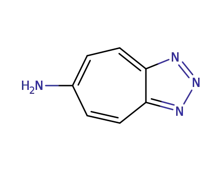 Molecular Structure of 91673-72-2 (Cycloheptatriazole, 6-amino- (6CI,7CI))