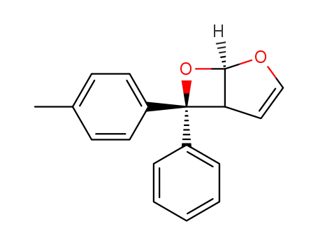 Molecular Structure of 91548-48-0 (6-(4-methylphenyl)-6-phenyl-2,7-dioxabicyclo[3.2.0]hept-3-ene)